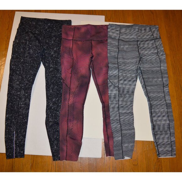 Lululemon Wmns Tights MEGA Lot - 15 Tights, Rare styles, Fast & Free +, ALL sz 8 - Picture 3 of 7